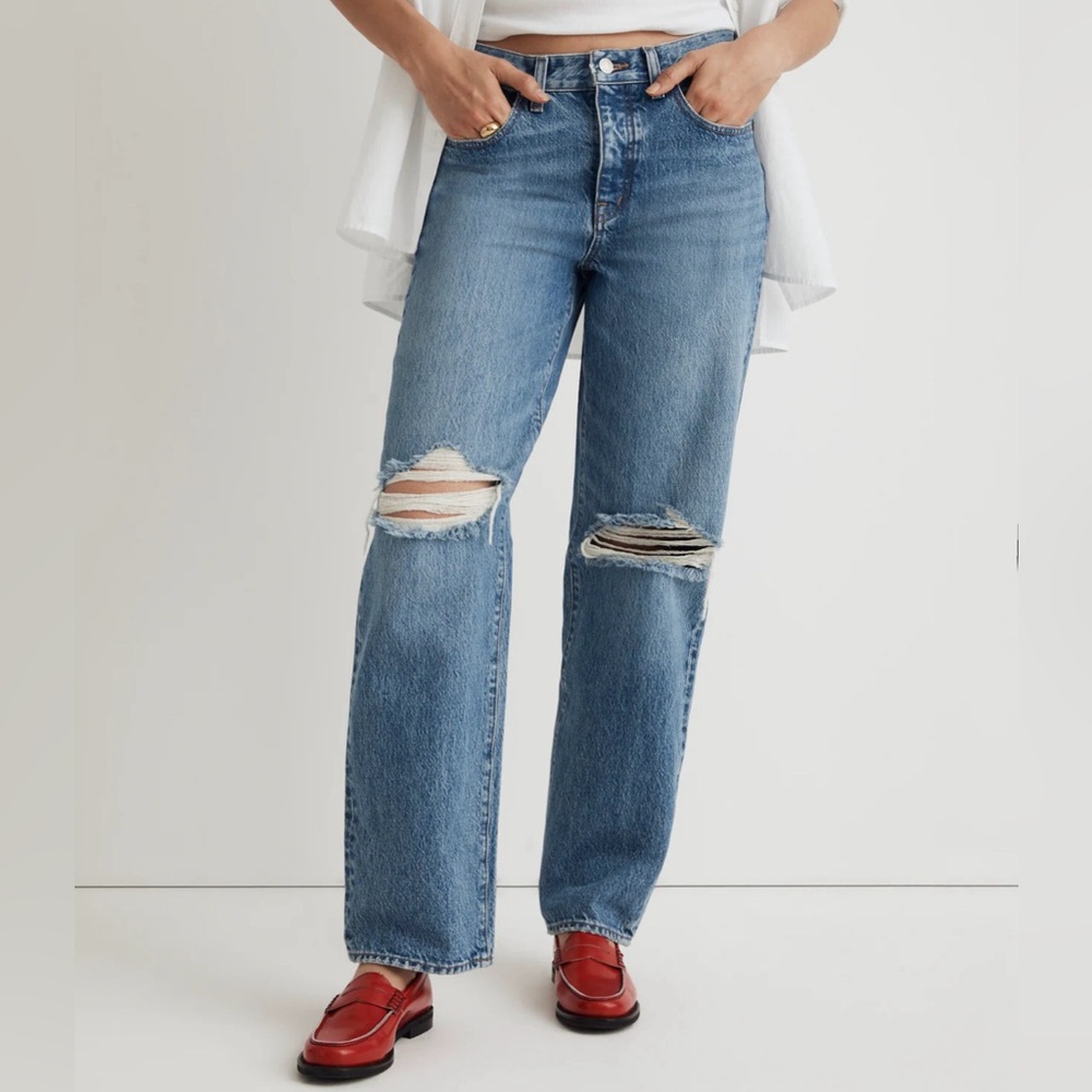 NWT Madewell Low Slung Denim